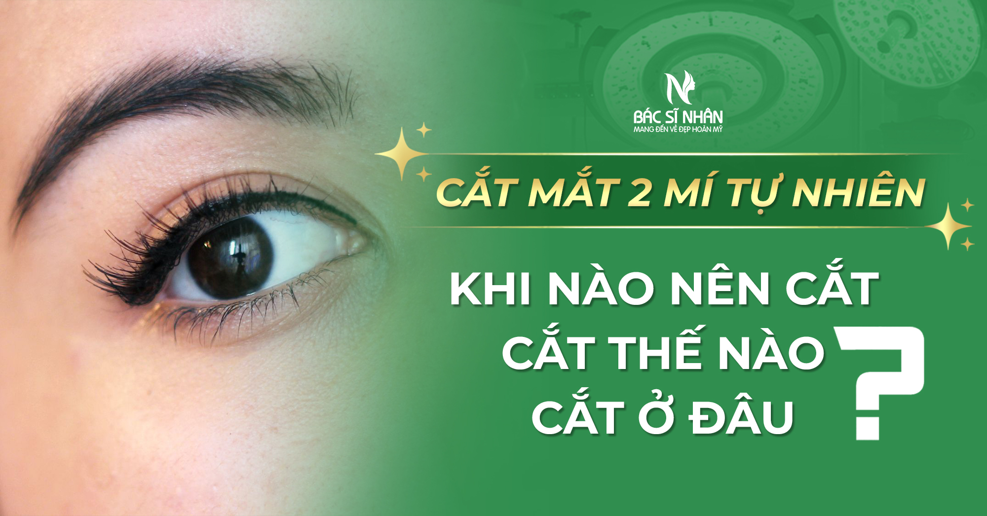 cắt mí tự nhiên