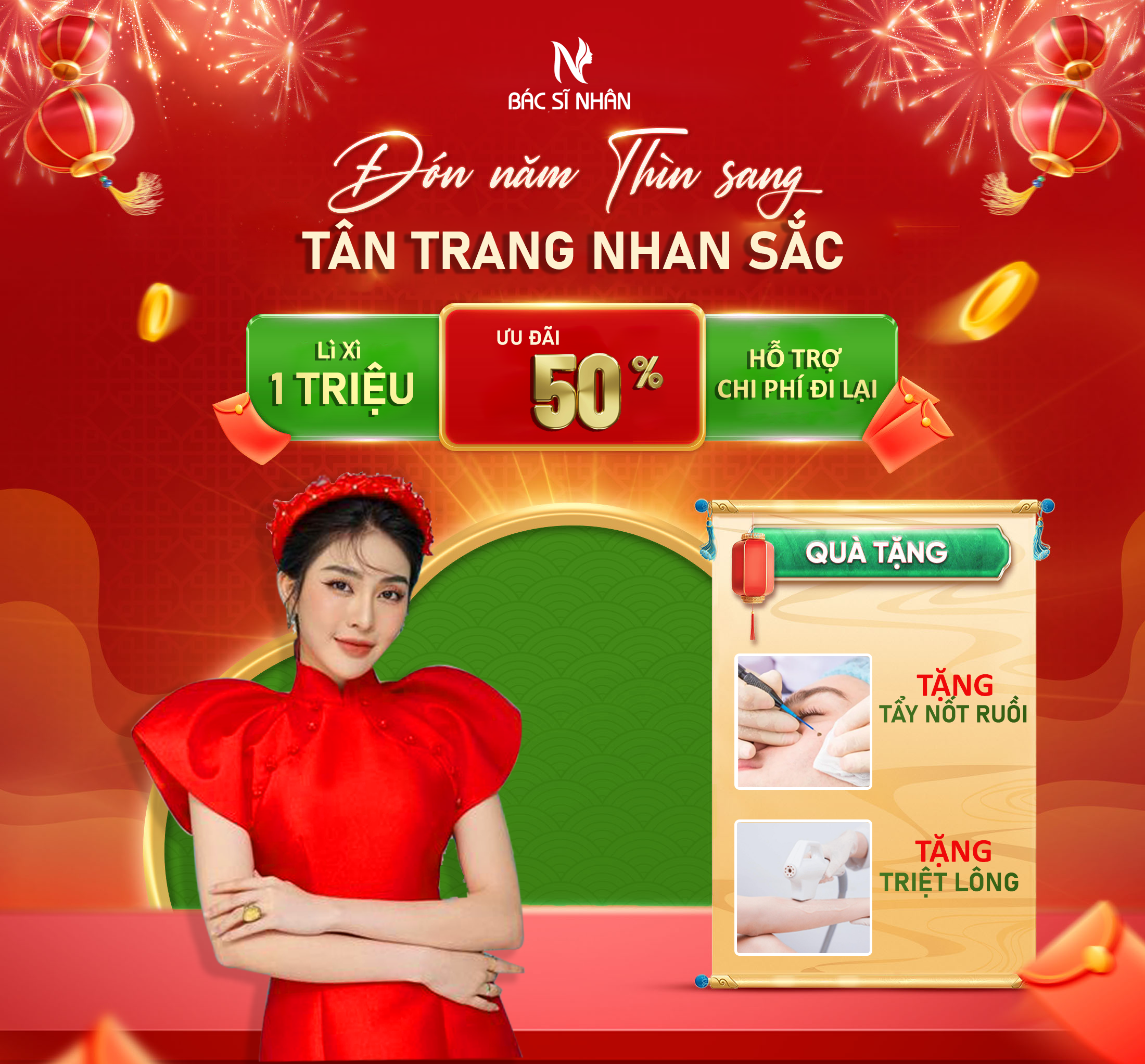 Đón năm Thìn sang - Tân trang nhan sắc