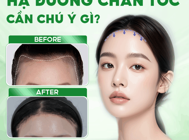 HẠ ĐƯỜNG CHÂN TÓC CẦN CHÚ Ý GÌ