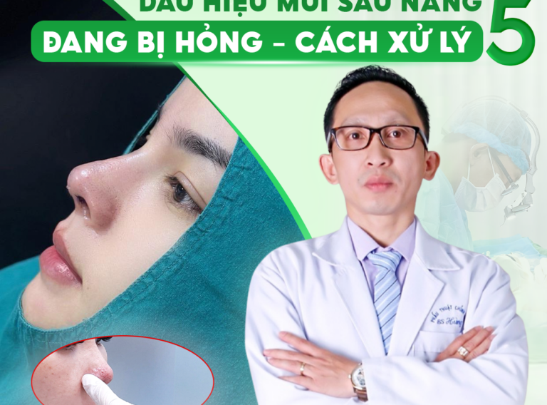 5 DẤU HIỆU MŨI SAU NÂNG ĐANG BỊ HỎNG - CÁCH XỬ LÝ ĐÚNG